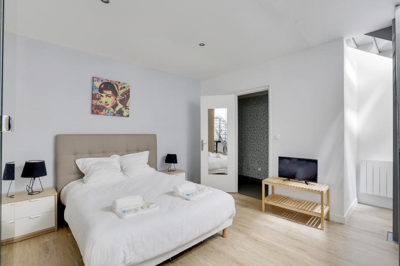 170 Suite Angouleme Large Duplex Style Apt With1 Bdr Paris Central Exterior foto